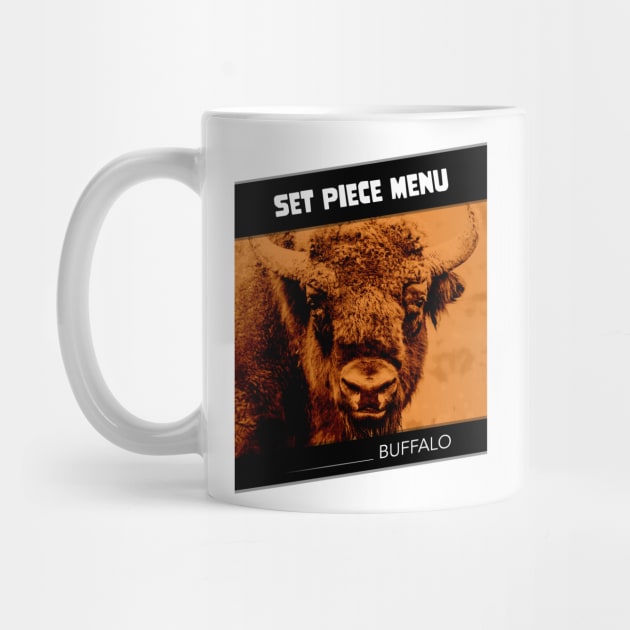 SPM Buffalo Bison Orange by Set Piece Menu Podcast